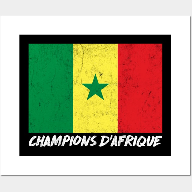 Senegal / Champions of Africa Wall Art by DankFutura